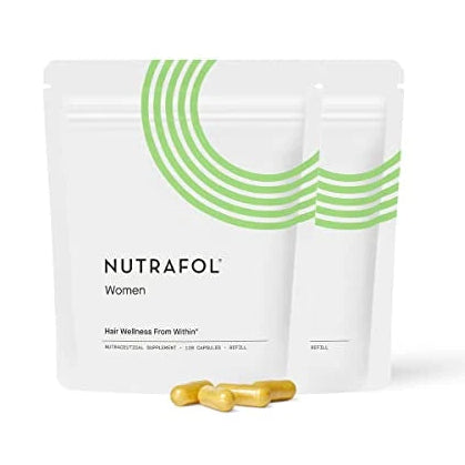 Nutrafol Women's Hair Growth Supplement – 2-Month Supply Refill Pouches